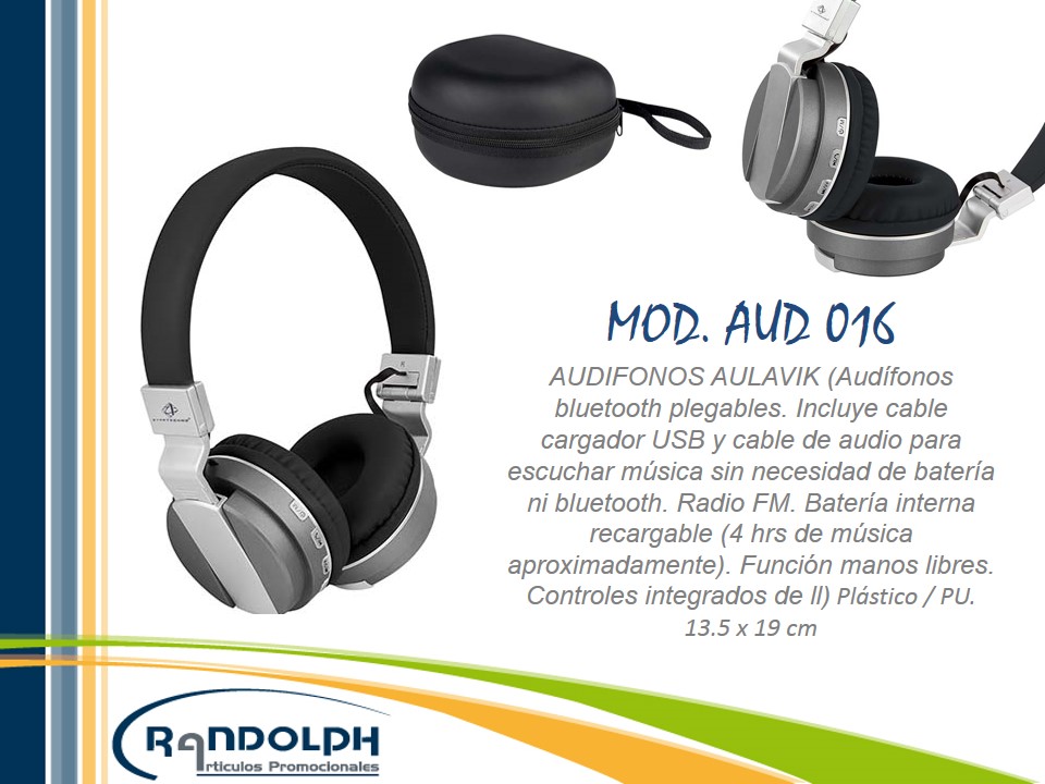 Radio fm portatil con audifonos promocionales